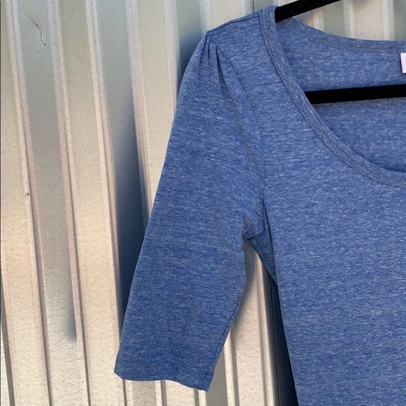 NWT Lularoe Blue Heather Nicole Day Dress XS - Picture 6 of 7